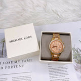  Shop Authentic Michael Kors Ritz Chronograph Rose Dial Two Tone Steel Strap Watch for Women - MK6475 - Luxxuri