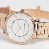  Shop Authentic Marc Jacobs Roxy White Dial Rose Gold Steel Strap Watch for Women - MJ3523 - Luxxuri