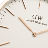  Shop Authentic Daniel Wellington Classic Cornwall White Dial Black Nylon Strap Watch For Women - DW00100259 - Luxxuri