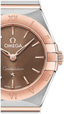  Shop Authentic Omega Constellation Quartz Brown Dial Silver Steel Strap Watch for Women - 131.20.25.60.13.001 - Luxxuri