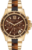  Shop Authentic Michael Kors Everest Chronograph Brown Dial Two Tone Steel Strap Watch For Women - MK6973 - Luxxuri