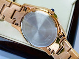  Shop Authentic Bulova Crystal Mother of Pearl Dial Rose Gold Steel Strap Watch for Women - 98L197 - Luxxuri
