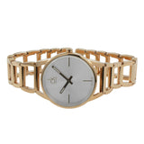  Shop Authentic Calvin Klein Stately Silver Dial Gold Steel Strap Watch for Women - K3G23526 - Luxxuri