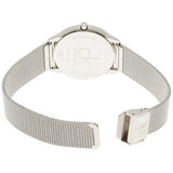  Shop Authentic Calvin Klein Minimalist Black Dial Silver Mesh Bracelet Watch for Men - K3M2112X - Luxxuri