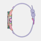  Shop Authentic Guess Queen Quartz Purple Dial Purple Silicone Strap Watch For Women - GW0536L4 - Luxxuri