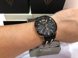  Shop Authentic Guess Oasis Black Dial Two Tone Steel Strap Watch for Men - W0366G3 - Luxxuri