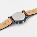  Shop Authentic Fossil Neutra Chronograph Blue Dial Brown Leather Strap Watch for Men - FS5791 - Luxxuri