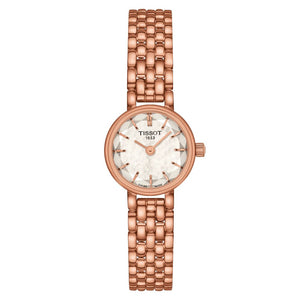  Shop Authentic Tissot Lovely Mother of Pearl Dial Rose Gold Steel Strap Watch for Women - T140.009.33.111.00 - Luxxuri