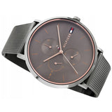  Shop Authentic Tommy Hilfiger Jenna Multifunction Grey Dial Grey Mesh Bracelet Watch For Women - 1781945 - Luxxuri