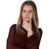  Shop Authentic Tommy Hilfiger Lynn Quartz Rose Gold Dial Rose Gold Steel Strap Watch For Women - 1782237 - Luxxuri