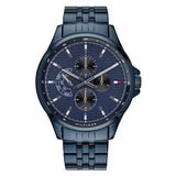  Shop Authentic Tommy Hilfiger Shawn Quartz Blue Dial Blue Steel Strap Watch for Men - 1791618 - Luxxuri
