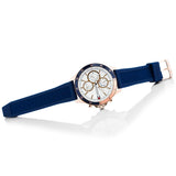  Shop Authentic Tommy Hilfiger Bank Multifunction Quartz White Dial Blue Rubber Strap Watch for Men - 1791778 - Luxxuri