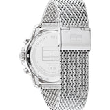  Shop Authentic Tommy Hilfiger Jordan Chronograph Black Dial Silver Mesh Strap Watch For Men - 1792092 - Luxxuri