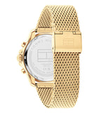  Shop Authentic Tommy Hilfiger Jordan Chronograph Green Dial Gold Mesh Strap Watch For Men - 1792093 - Luxxuri