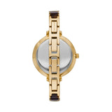  Shop Authentic Michael Kors Jaryn Quartz Gold Dial Two Tone Steel Strap Watch for Women - MK4341 - Luxxuri