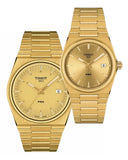  Shop Authentic Tissot PRX Champagne Yellow Gold Dial Gold Steel Strap Watch for Men - T137.410.33.021.00 - Luxxuri