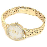 Coach Delancey Mother of Pearl Dial Gold Steel Strap Watch for Women - 14502478
