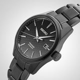  Shop Authentic Seiko Presage Sharp Edged Series Black Dial Black Steel Strap Watch For Men - SPB229J1 - Luxxuri