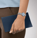  Shop Authentic Tissot Bellissima Small Lady Light Blue Dial Silver Steel Strap Watch for Women - T126.010.11.133.00 - Luxxuri