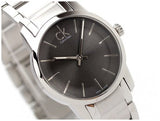 Shop Authentic Calvin Klein City Grey Dial Silver Steel Strap Watch for Women - K2G23161 - Luxxuri