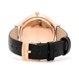  Shop Authentic Swarovski Octea Nova Black Dial Black Leather Strap Watch for Women - 5650033 - Luxxuri