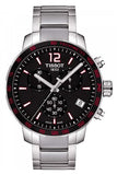  Shop Authentic Tissot Quickster Chronograph Quartz Watch For Men - T095.417.11.057.00 - Luxxuri