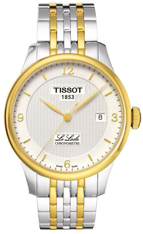  Shop Authentic Tissot Le Locle Automatic Silver Dial Two Tone Steel Strap Watch For Men - T006.408.22.037.00 - Luxxuri