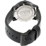  Shop Authentic Movado Bold TR90 Black Dial Black Leather Strap Watch For Men - 3600307 - Luxxuri