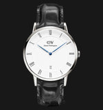  Shop Authentic Daniel Wellington Dapper Reading White Dial Black Leather Strap Watch For Men - DW00100108 - Luxxuri