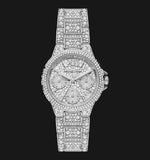  Shop Authentic Michael Kors Camille Multifunction Crystals Silver Dial Silver Steel Strap Watch For Women - MK6996 - Luxxuri