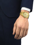  Shop Authentic Tissot PRX Champagne Yellow Gold Dial Gold Steel Strap Watch for Men - T137.410.33.021.00 - Luxxuri