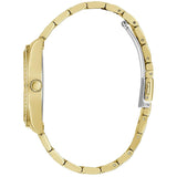  Shop Authentic Guess Luna Diamonds Black Dial Gold Steel Strap Watch for Women - GW0307L2 - Luxxuri