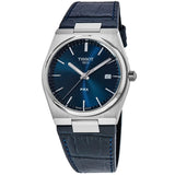 Shop Authentic Tissot PRX Blue Dial Blue Leather Strap Watch for Men - T137.410.16.041.00 - Luxxuri