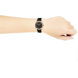  Shop Authentic Gucci GG2570 Quartz Black Dial Black Leather Strap Watch For Women - YA142407 - Luxxuri