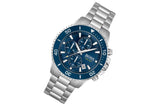  Shop Authentic Hugo Boss Admiral Blue Dial Silver Steel Strap Watch for Men - 1513907 - Luxxuri