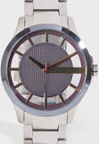  Shop Authentic Armani Exchange Hampton Chronograph Grey Dial Silver Steel Strap Watch For Men - AX2405 - Luxxuri