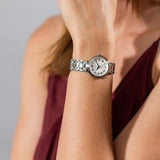  Shop Authentic Tissot Bellissima Automatic Silver Dial Silver Steel Strap Watch For Women - T126.207.11.013.00 - Luxxuri