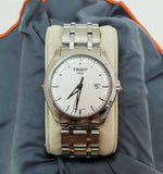  Shop Authentic Tissot T Trend Couturier Chronograph White Dial Silver Steel Strap Watch For Men - T035.410.11.031.00 - Luxxuri