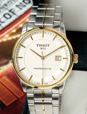  Shop Authentic Tissot Luxury Powermatic 80 Gold Dial Silver Steel Strap Watch For Men - T086.407.22.261.00 - Luxxuri