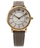 Shop Authentic Marc Jacobs Roxy White Dial Light Brown Leather Strap Watch for Women - MJ1538 - Luxxuri