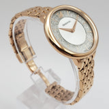  Shop Authentic Swarovski Crystalline Chic Analog Silver Dial Rose Gold Steel Strap Watch for Women - 5544590 - Luxxuri