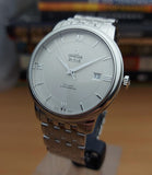  Shop Authentic Omega De Ville Prestige Co-Axial Silver Dial Silver Steel Strap Watch for Men - 424.10.40.20.02.003 - Luxxuri