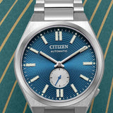  Shop Authentic Citizen Tsuyosa Automatic Blue Dial Silver Steel Strap Watch For Men - NK5010-51L - Luxxuri
