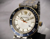  Shop Authentic Versace Greca Sport Quartz White Dial Two Tone Steel Strap Watch For Men - VEZ300521 - Luxxuri