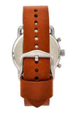  Shop Authentic Fossil The Commuter Blue Dial Brown Leather Strap Watch for Men - FS5401 - Luxxuri
