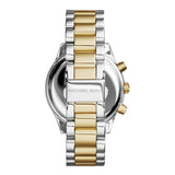  Shop Authentic Michael Kors Brinkley Chronograph Silver Dial Two Tone Steel Strap Watch for Women - MK6188 - Luxxuri