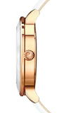  Shop Authentic Swarovski Octea Lux White Dial White Leather Strap Watch for Women - 5414416 - Luxxuri