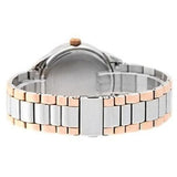  Shop Authentic Bulova Crystal Collection Silver Dial Two Tone Steel Strap Watch for Women - 98N100 - Luxxuri