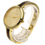  Shop Authentic Michael Kors Jaryn Quartz Gold Dial Two Tone Steel Strap Watch for Women - MK4341 - Luxxuri