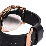  Shop Authentic Fossil Machine Chronograph Black Dial Black Leather Strap Watch for Men - FS5120 - Luxxuri